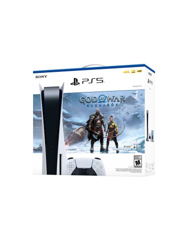 Consola Sony PlayStation PS5 Disco Juego God of War Ragnarok