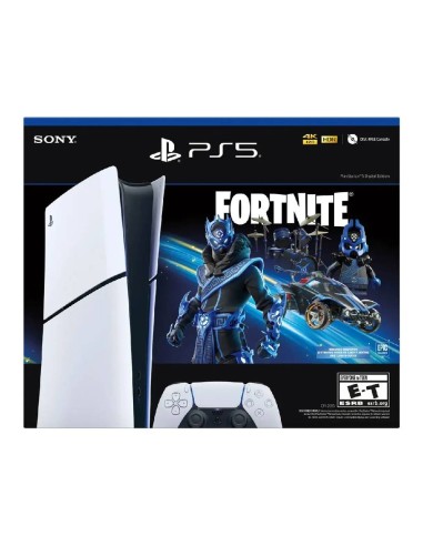 Play Station 5 (PS5) Slim Digital con 1 Control,  Fortnite Cobalt Star Bundle