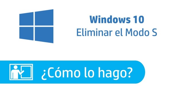 Salir del modo S en Windows 10